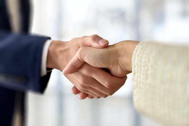握手